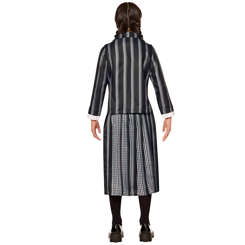 Kids Wednesday Nevermore Academy Uniform Costume