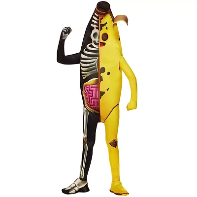 Adult Peely Bone Costume - Fortnite