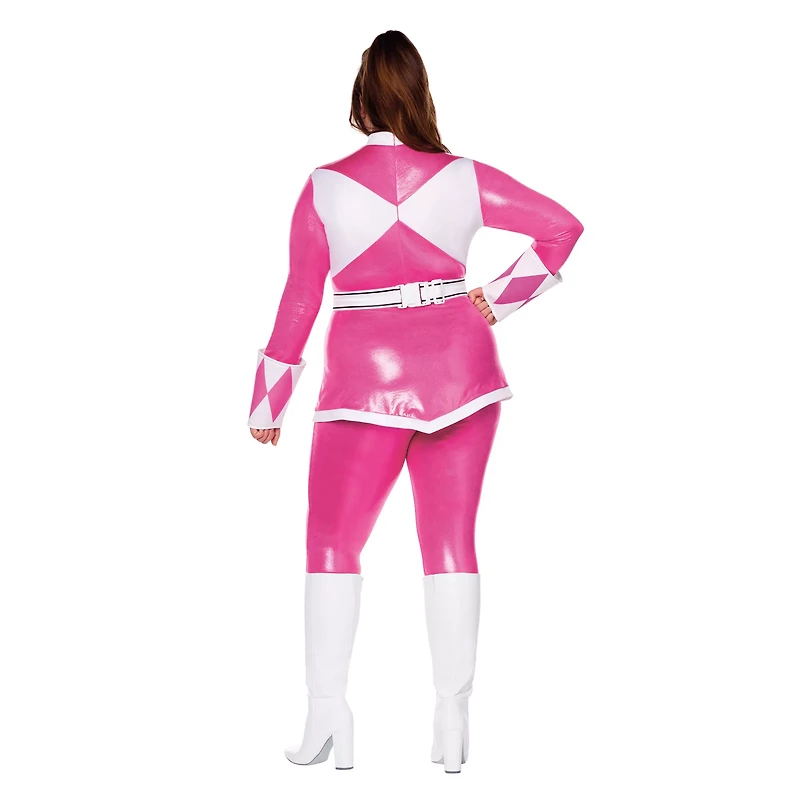 Adult Pink Power Ranger Costume - Mighty Morphin Rangers