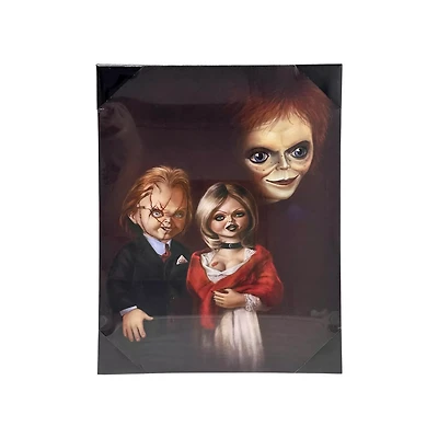 Chucky Family Canvas Sign