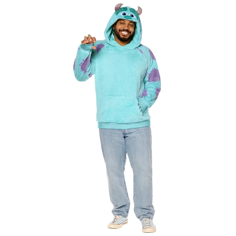 Adult Sulley Costume Top -  Monsters Inc.