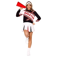 Adult Spartan Cheerleader Costume - Saturday Night Live