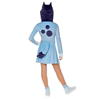 Kids Bluey Hooded Dress Costume