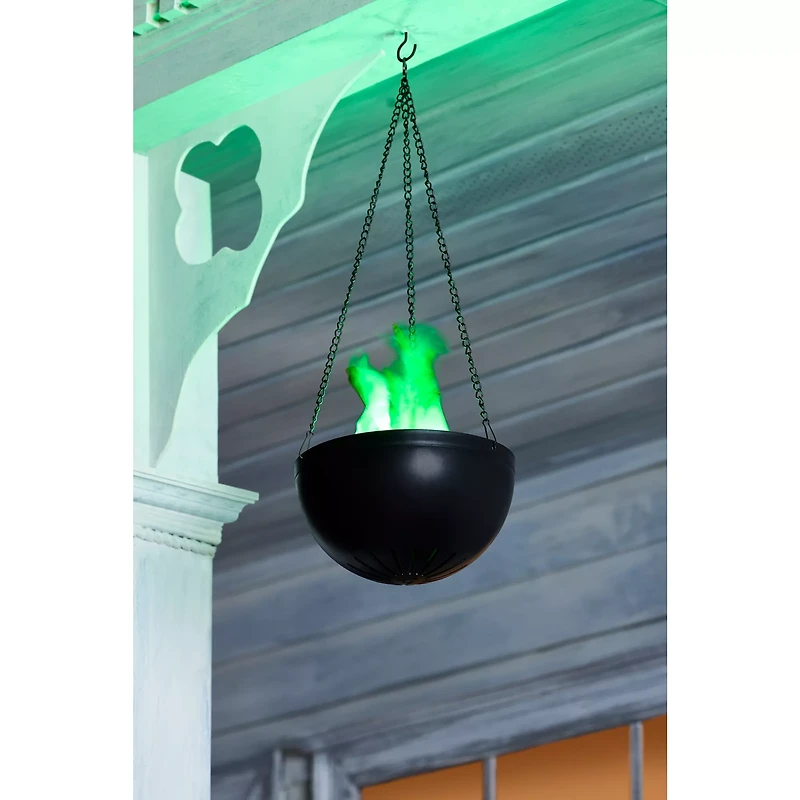 Mini Hanging Green LED Flame Light