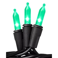 LED Green Mini Lights - 70 Count
