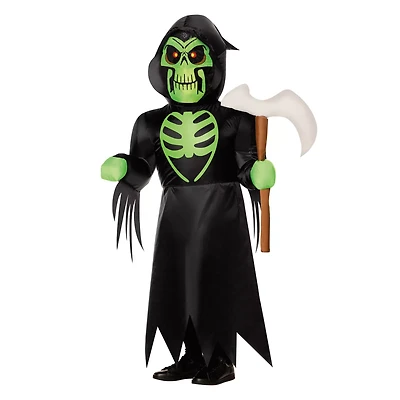 Kids Light-Up Inflatable Reaper Costume