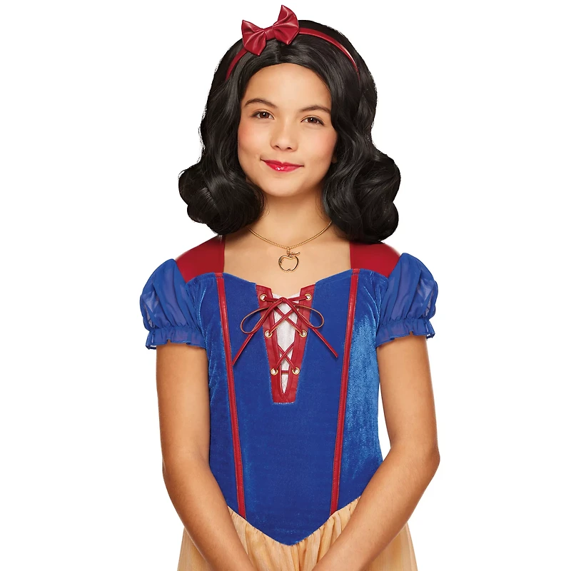 Kids Snow White Wig - Disney Princess