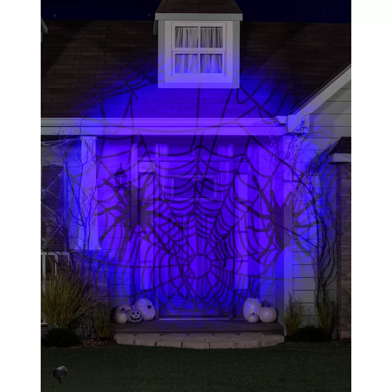 Cascading Spider Web Light Projector