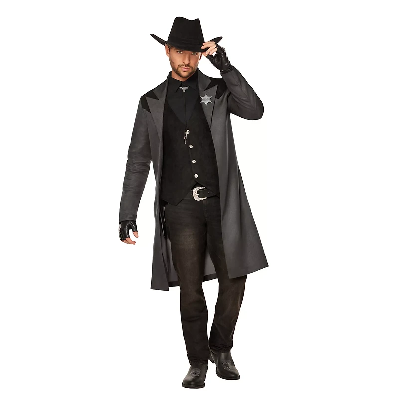 Adult Dark Sheriff Costume