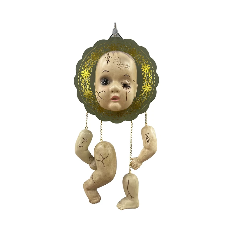 Broken Doll Hanging Sign