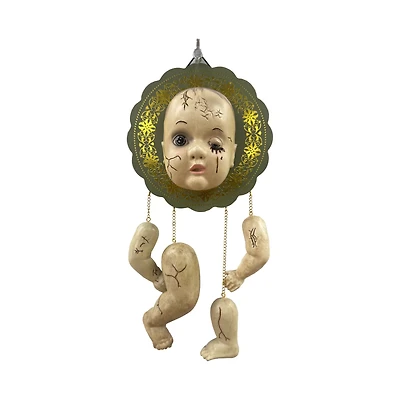 Broken Doll Hanging Sign