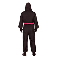 Kids Black Guard Costume - Squid Game