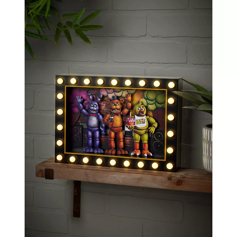 Light-Up Five Nights at Freddy’s Marquee Sign
