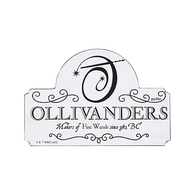 Ollivanders Tabletop Sign - Harry Potter