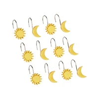 Celestial Noir Shower Hook Set