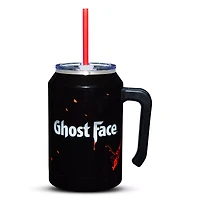 Ghost Face Cup with Straw - 30 oz.