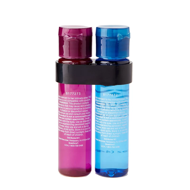 KY Yours And Mine Water-Based Lubricant 2 Pack