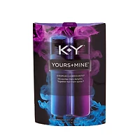 KY Yours And Mine Water-Based Lubricant 2 Pack