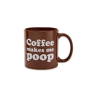 Coffee Makes Me Poop Coffee Mug - 22 oz.