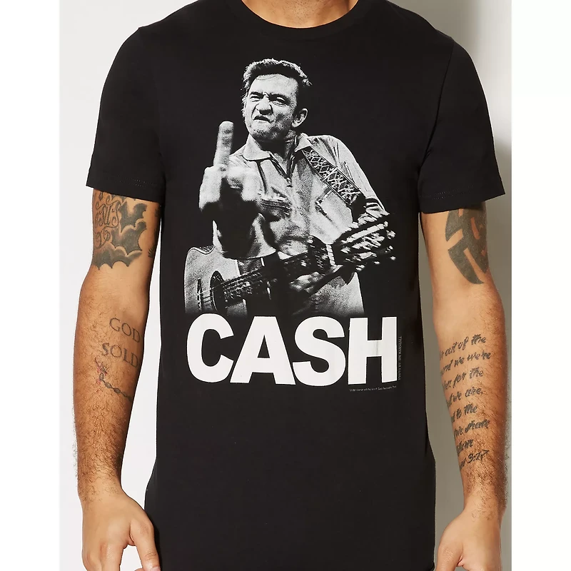 Finger Johnny Cash T Shirt