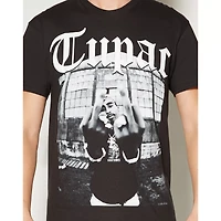Tupac Finger T shirt