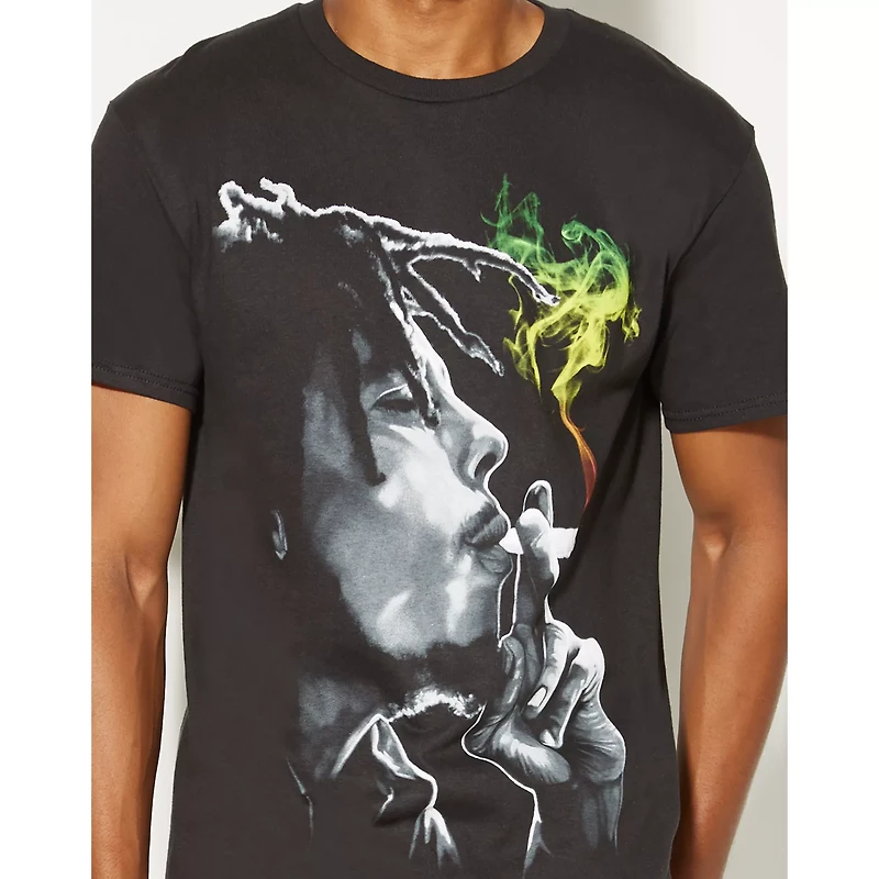 Rasta Smoke Bob Marley T shirt