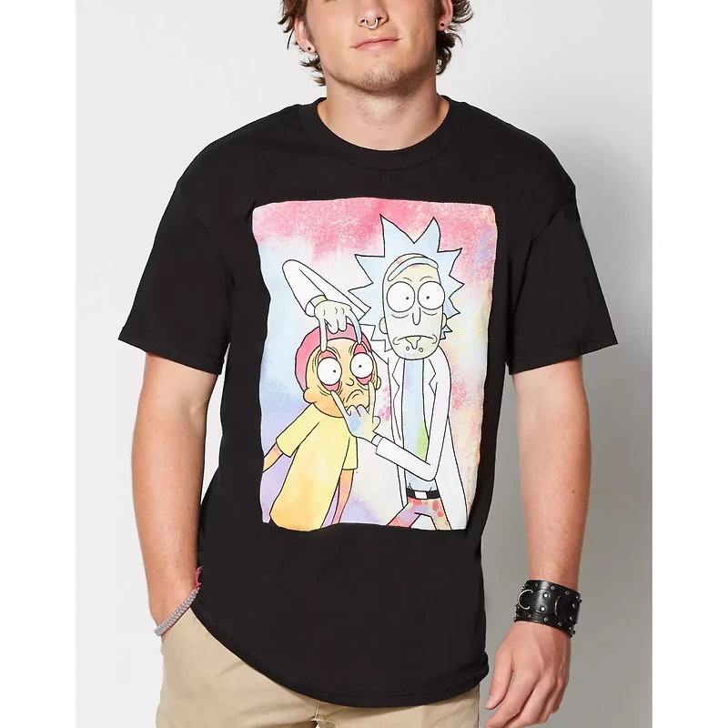 Neon Rick and Morty T Shirt