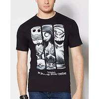 3 Panel Character The Nightmare Before Christmas T Shirt - Disney