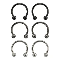 Horseshoe Rings - 6 Pack