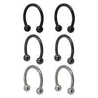 Horseshoe Rings - 6 Pack