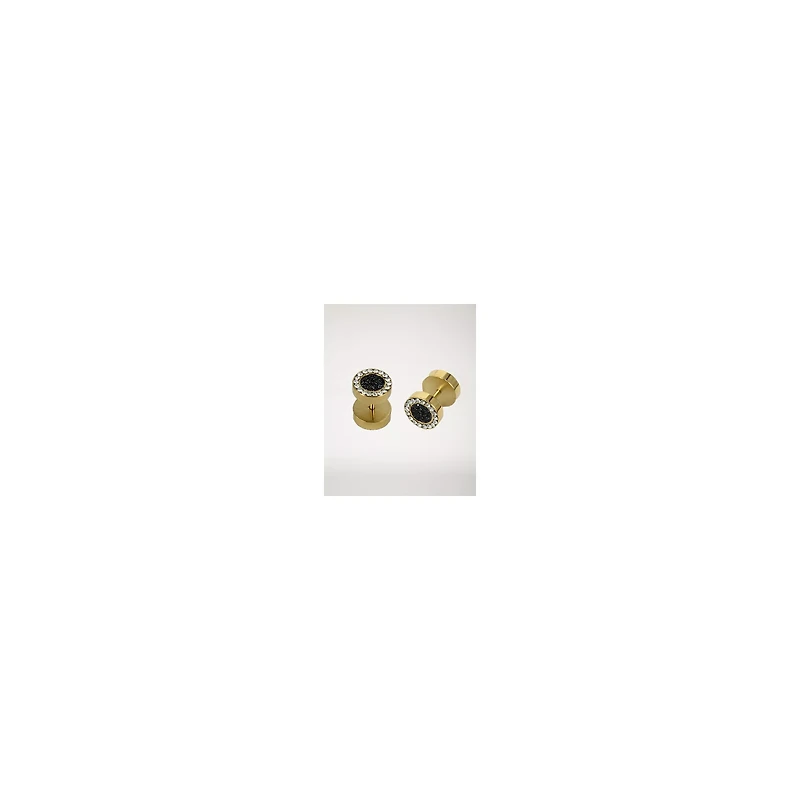 CZ Glitter Fake Plugs