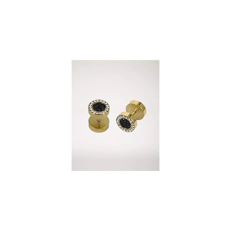 CZ Glitter Fake Plugs