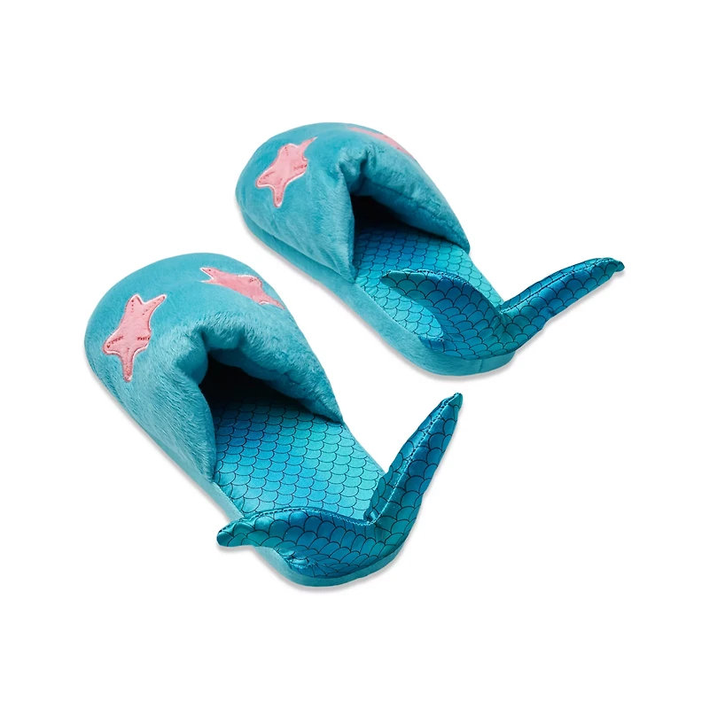 3D Tail Mermaid Slippers