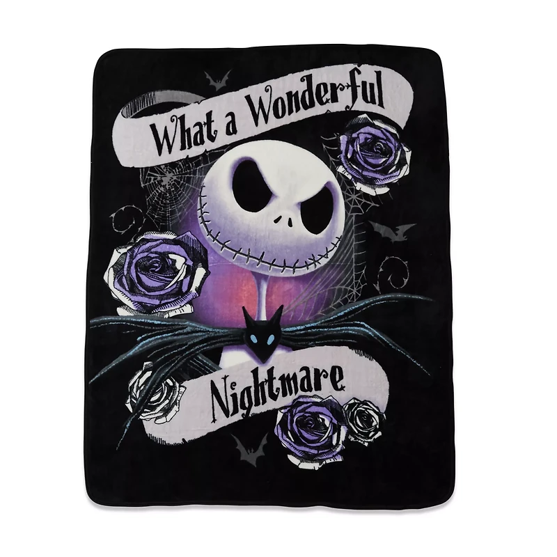 Wonderful Nightmare Fleece Blanket - The Nightmare Before Christmas