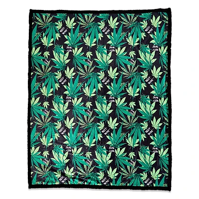 Leaf Fleece Blanket