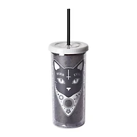 Purr Evil Cat Cup With Straw - 20 oz.