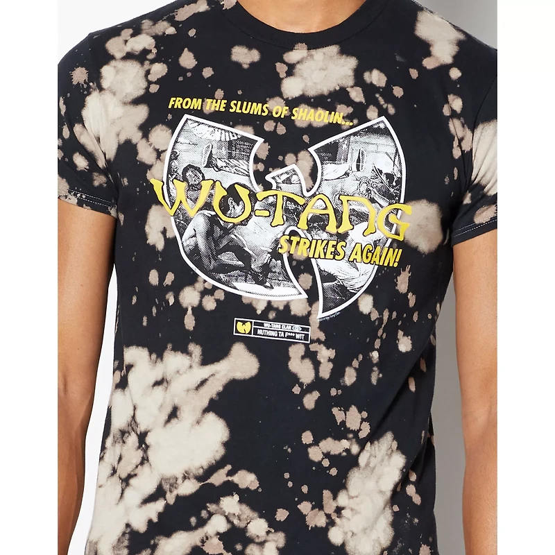 Bleach Dyed Wu-Tang T Shirt