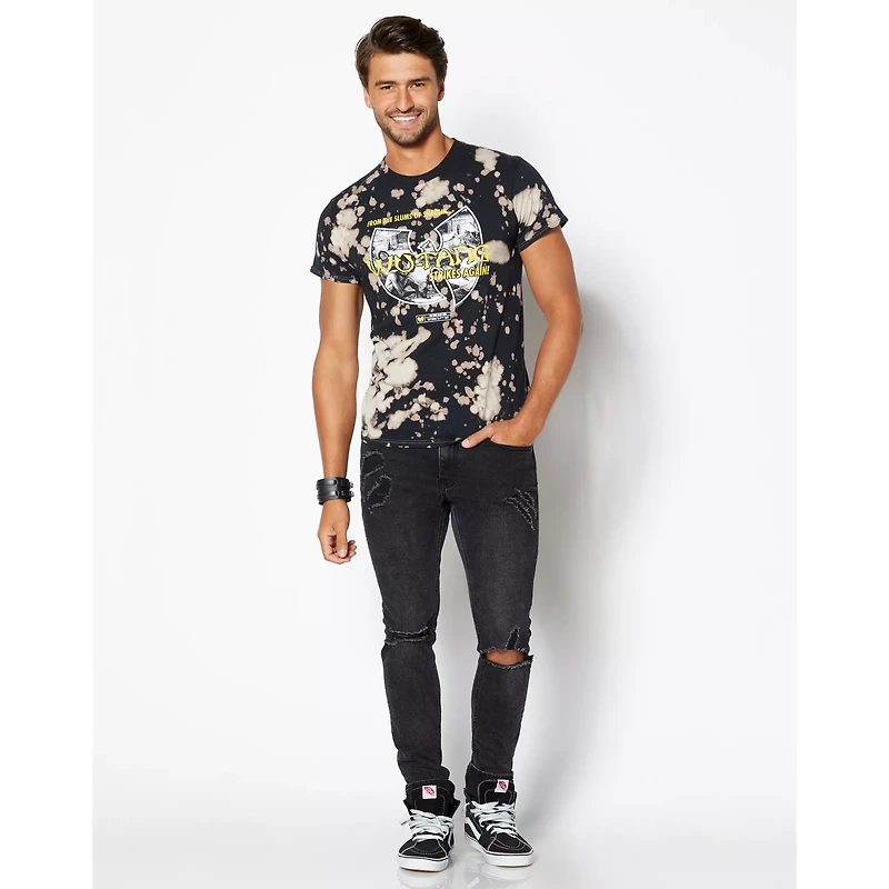 Bleach Dyed Wu-Tang T Shirt