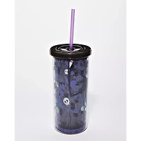 Jack Skellington Skull and Heart Cup with Straw 20 oz. - The Nightmare Before Christmas