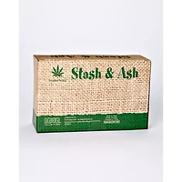 Rasta Leaf Emoji Stash Jar and Ashtray Set