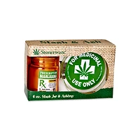 Prescription Marijuana Stash Jar and Ashtray Set