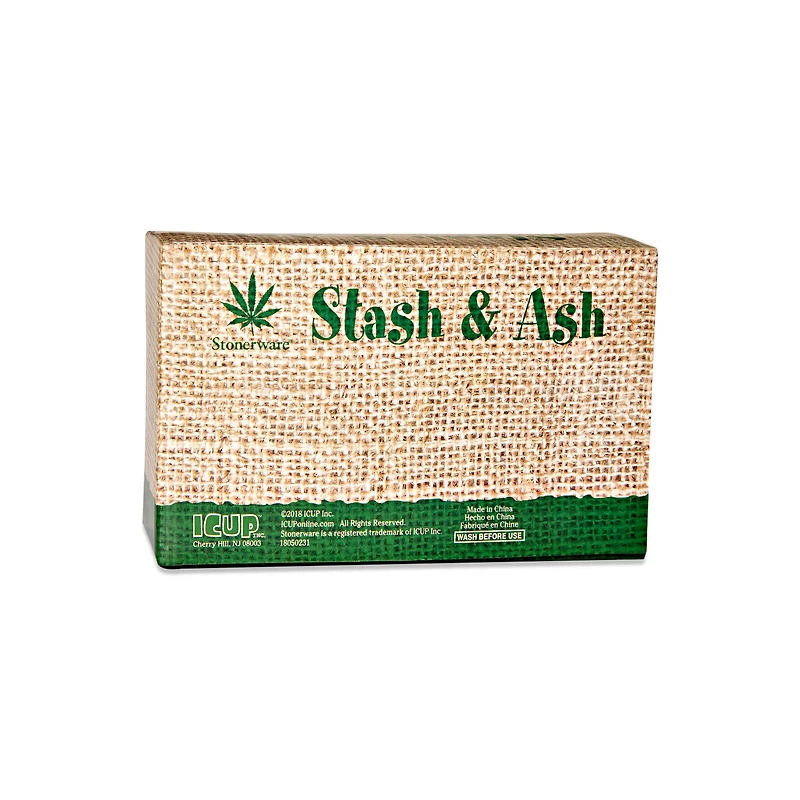 Prescription Marijuana Stash Jar and Ashtray Set