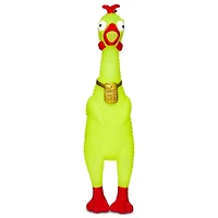 Yellow Squeeze Plastic Chicken
