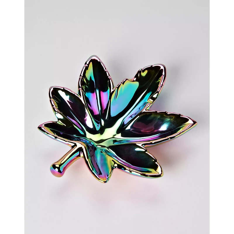 Oil Slick Leaf Ashtray