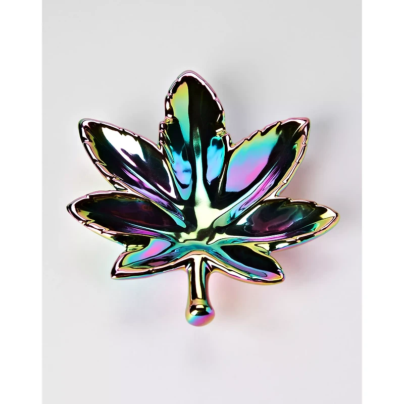 Oil Slick Leaf Ashtray