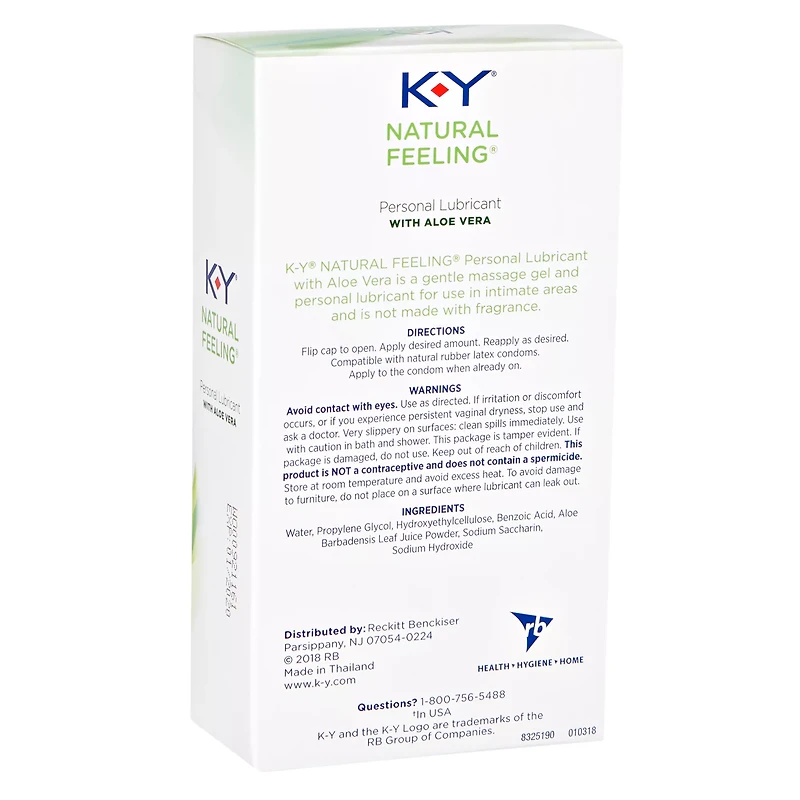 KY Natural Feeling Lube - 1.69 oz.