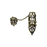 Black Filigree Finger Armor