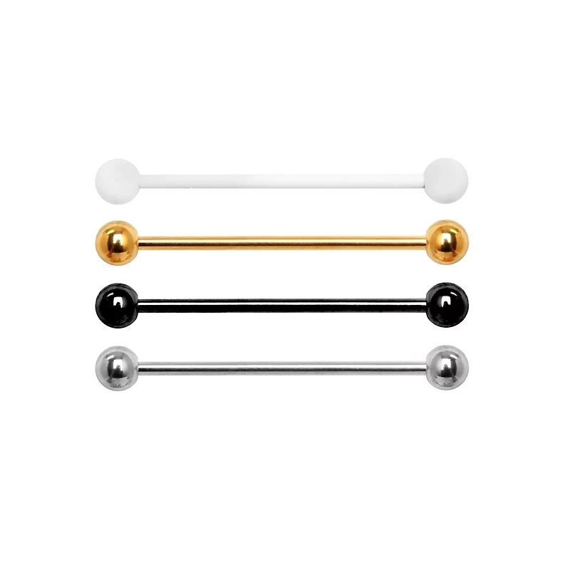 Multi-Pack Industrial Barbells 4 Pack - 14 Gauge