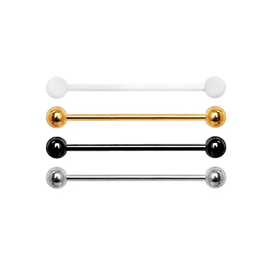 Multi-Pack Industrial Barbells 4 Pack - 14 Gauge