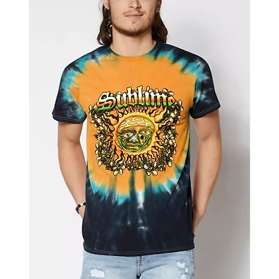 Tie Dye Sun Sublime T Shirt
